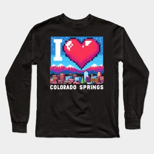 Colorado Springs Style Long Sleeve T-Shirt